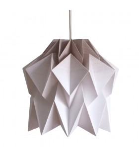 Lampa origami Kuki gradient maro tortilla - Marime S