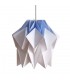 Lampa origami Kuki gradient albastru - Marime S