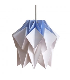 Lampa origami Kuki gradient albastru - Marime S