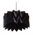 Lampa origami Bu negru - L